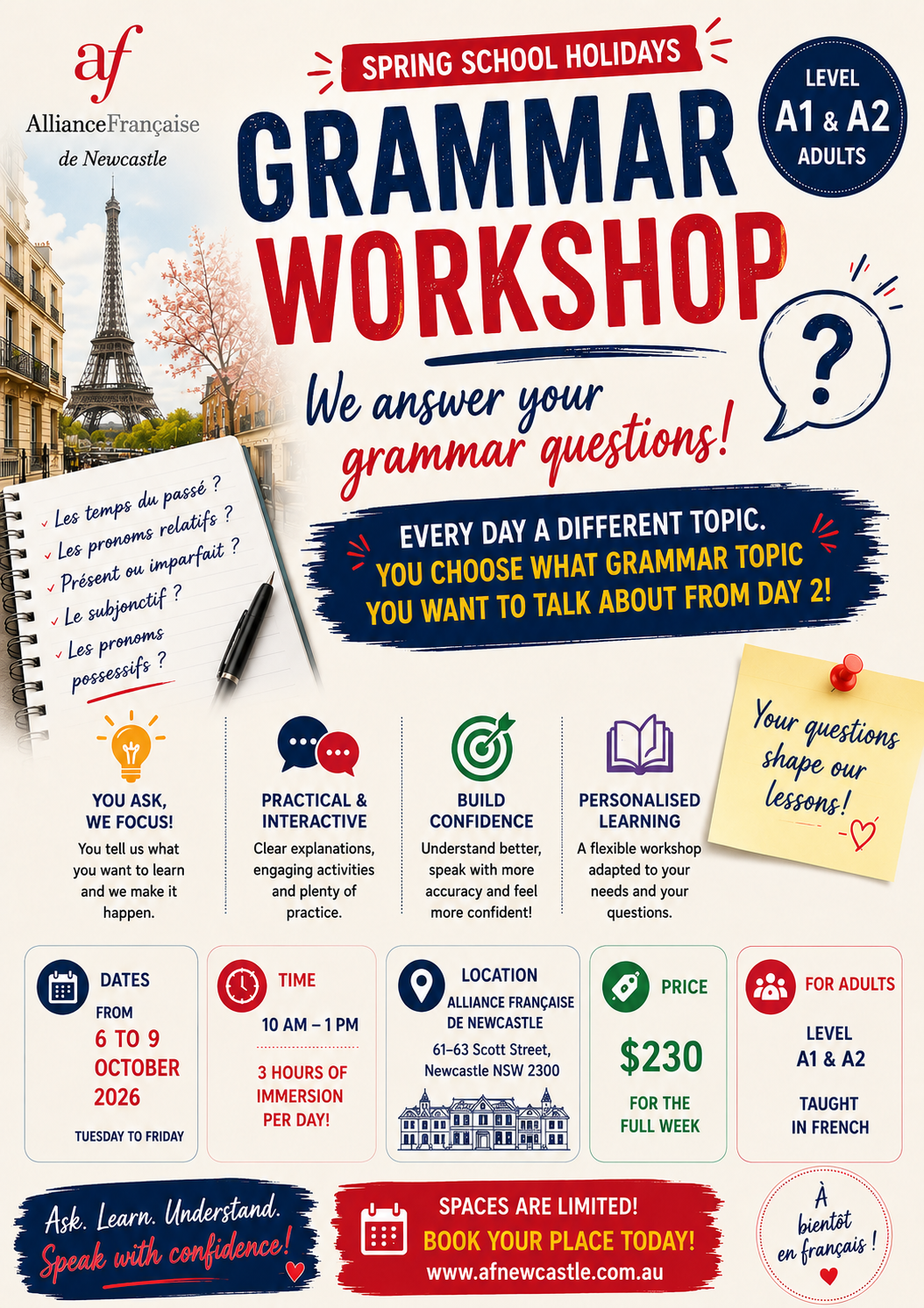 SPRING 2026 Grammar Workshop